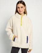 Oatmilk $|& Interval Big Bear ¼ Zip - SOF Front
