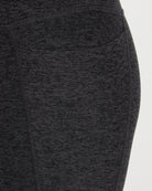 Heather Charcoal $|& Interval FlowHeather Sculpt Pocket Legging - SOF Full Front