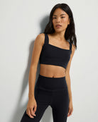 Black $|& Interval CloudLight Kick Off Bra - SOF Front