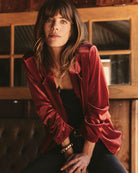 Maple $|& SEAS Aries Ruched Sleeve Blazer - SOF Side