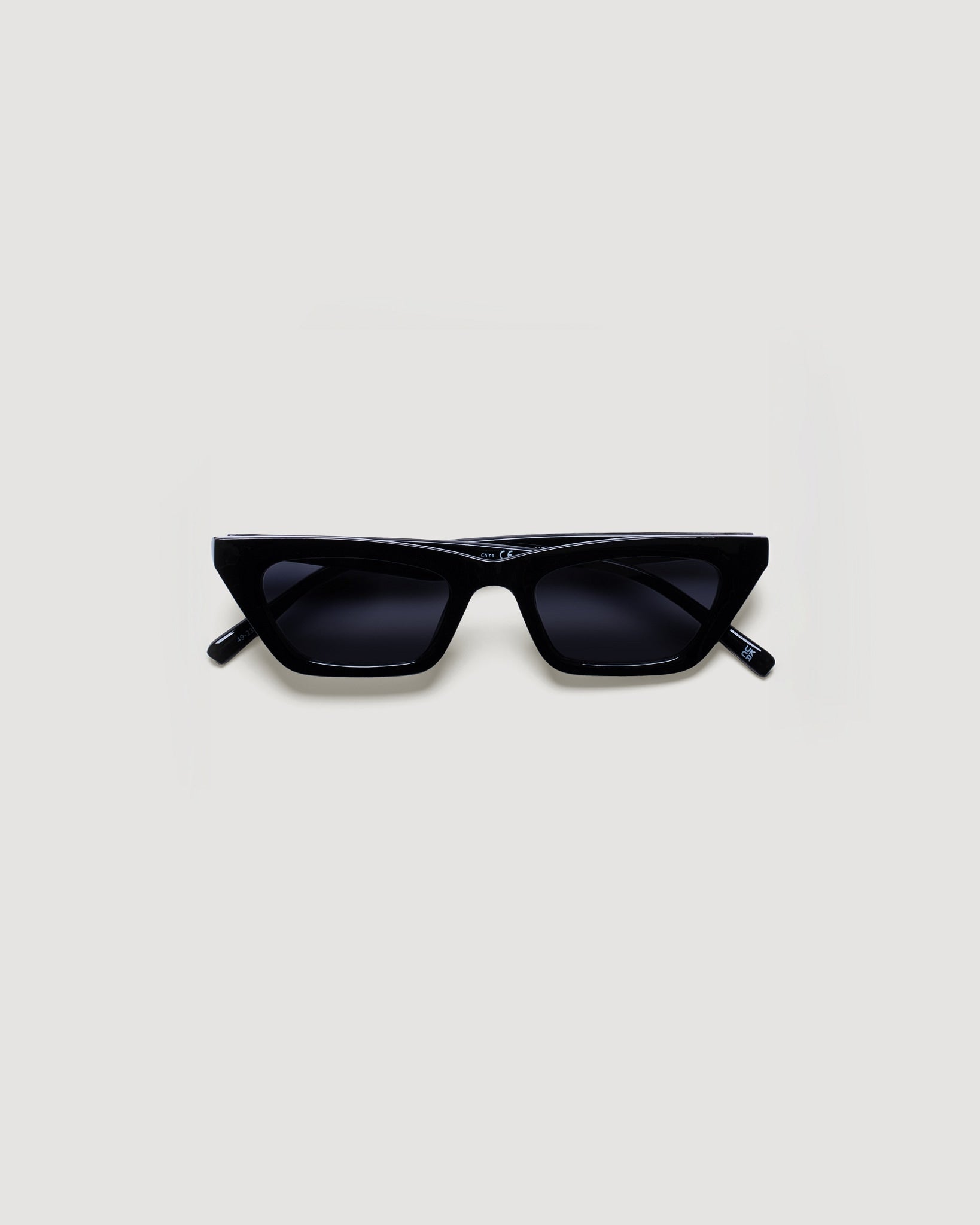 Black/Smoke $|& AIRE Polaris Sunglasses - VOF Front