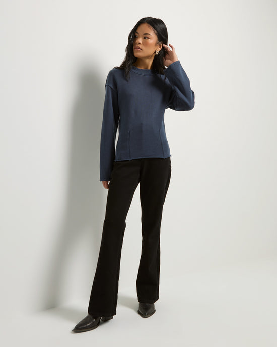 Mariner Midnight $|& SEAS Blaze Fitted Sweatshirt - UGC On Fig