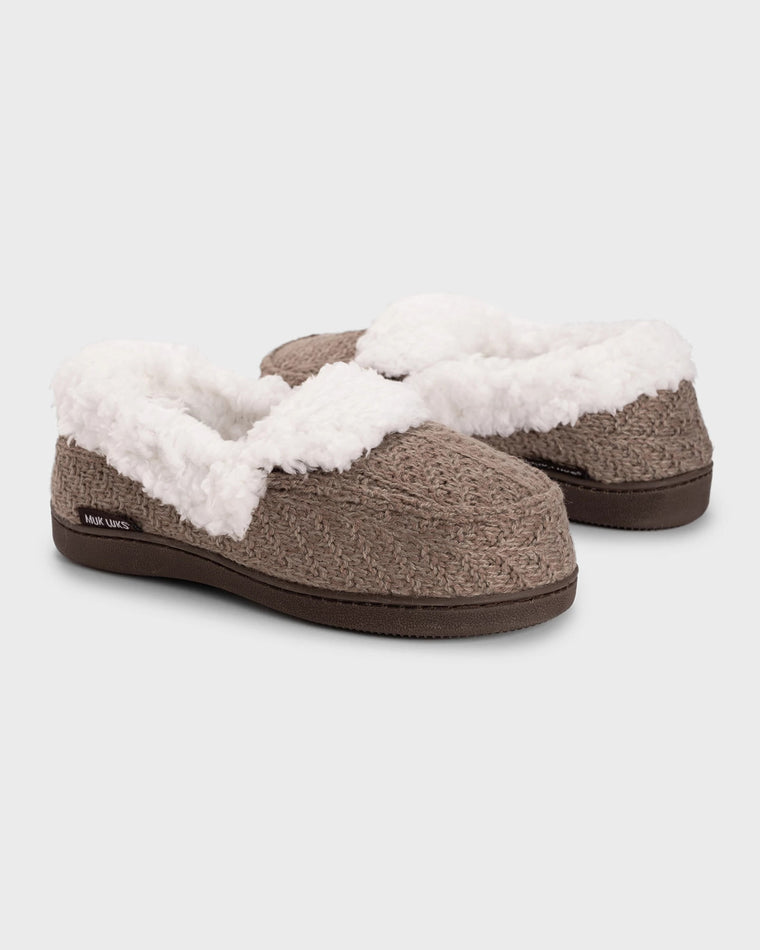 Taupe $|& MUK LUKS Anais Slipper - VOF Detail