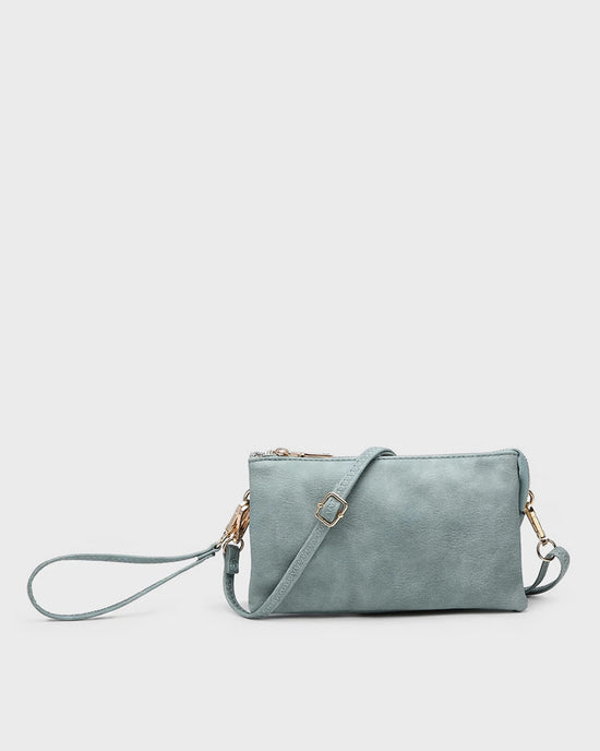 Teal $|& Jen & Co. Riley Crossbody/Wristlet - VOF Detail