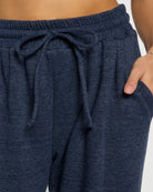 Ink Navy $|& Interval Triblend Jogger - SOF Full Front