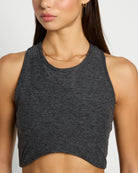 Heather Charcoal $|& Interval FlowHeather Sculpt Alina Bra - SOF Full Front