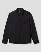 Black $|& Rhone Fleece Shacket - Hanger Back