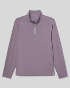 Gray Stone $|& Rhone Rise 1/4 Zip - Hanger Back