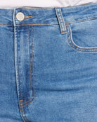 Medium Wash $|& Lovervet 90's Dad Jeans - SOF Full Front
