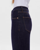 Rinse $|& Bayeas High Rise Straight Leg Jeans - Hanger Front