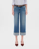 Low Rise Straight Leg Crop