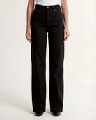 Jet Black $|& Hidden The Tracey Straight Leg Jeans