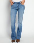Medium Wash $|& Hidden The Ryan Low Rise Bootcut Jeans - SOF Front