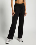 Black $|& Interval Level Up Bootcut Pant - SOF Front