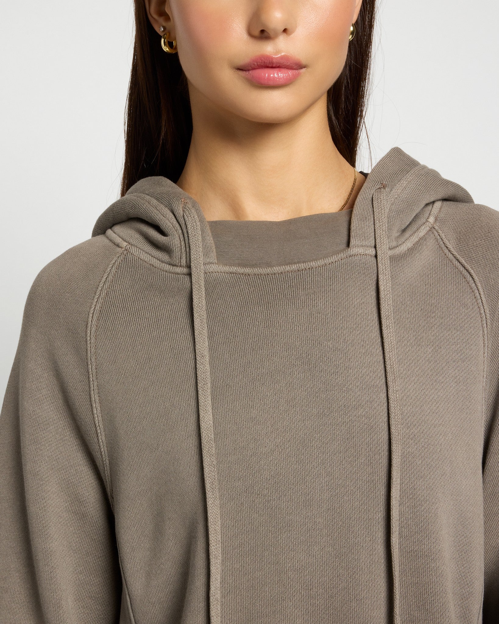 Cement $|& Interval Inbound Hooded Sweatshirt - SOF Full Front