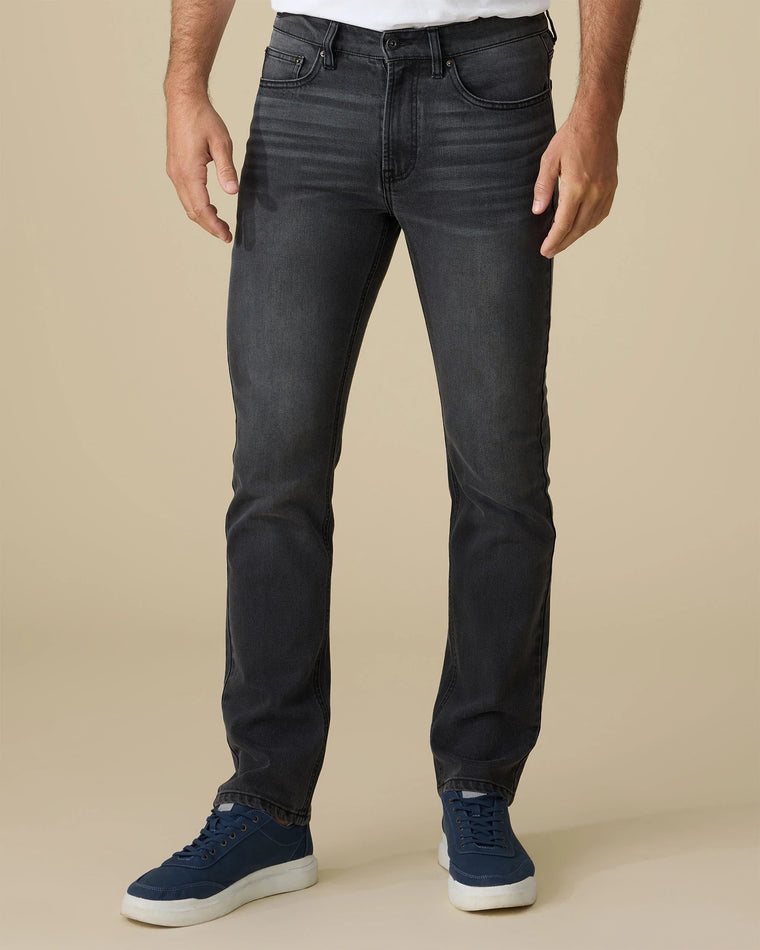 Black Wash $|& Flag & Anthem Baytown Oakland Slim Cooling Jean - VOF Detail