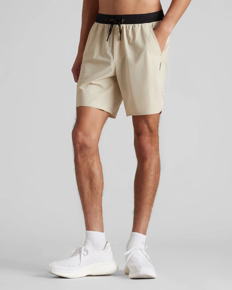 Sandstone $|& Rhone 7' Invictus Ripstop Short - Unlined - VOF Detail