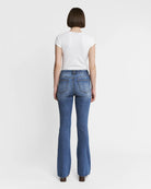 Smalt Blue $|& Mica Denim High Rise Bootcut Jeans - Hanger Side