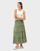 Tiered Maxi Skirt