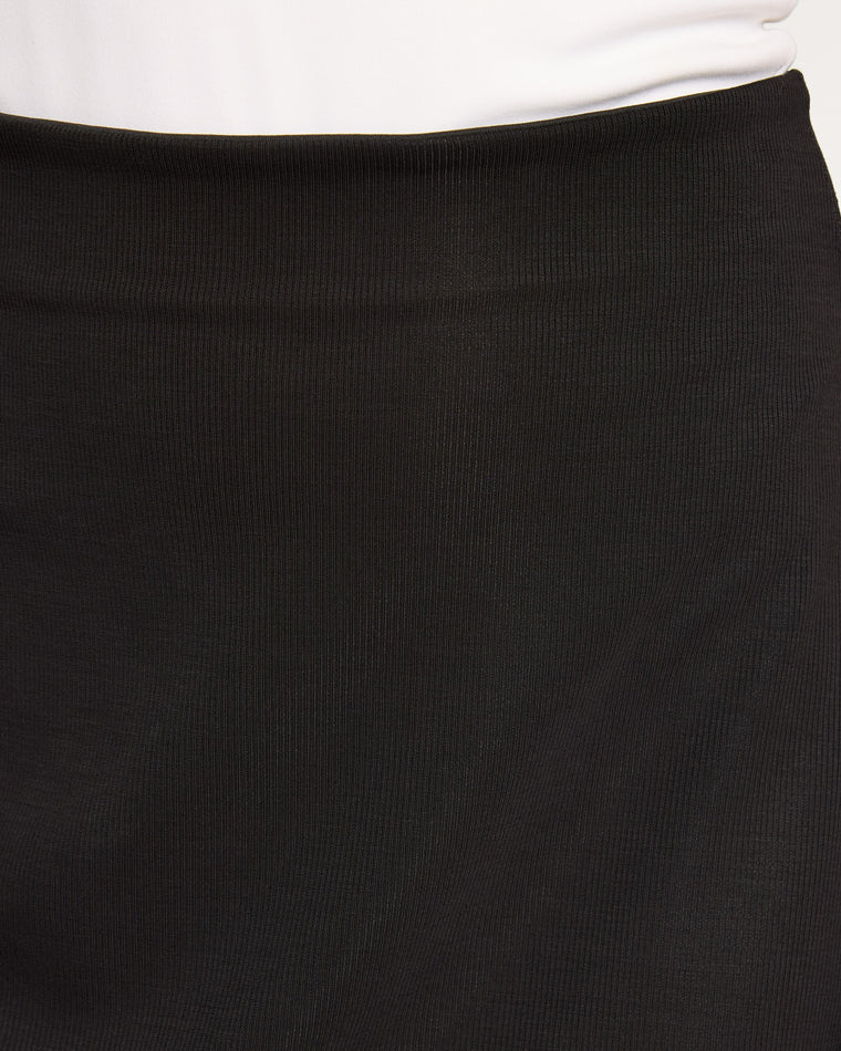 Black $|& Weekend LA Tara Ponte Skirt - SOF Full Front