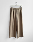 Taupe $|& Thread & Supply Frida Scuba Knit Trouser - Hanger Detail