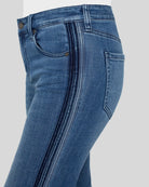 Canyon Road $|& Liverpool Hannah Flare Jeans With Self Trim - Hanger Back