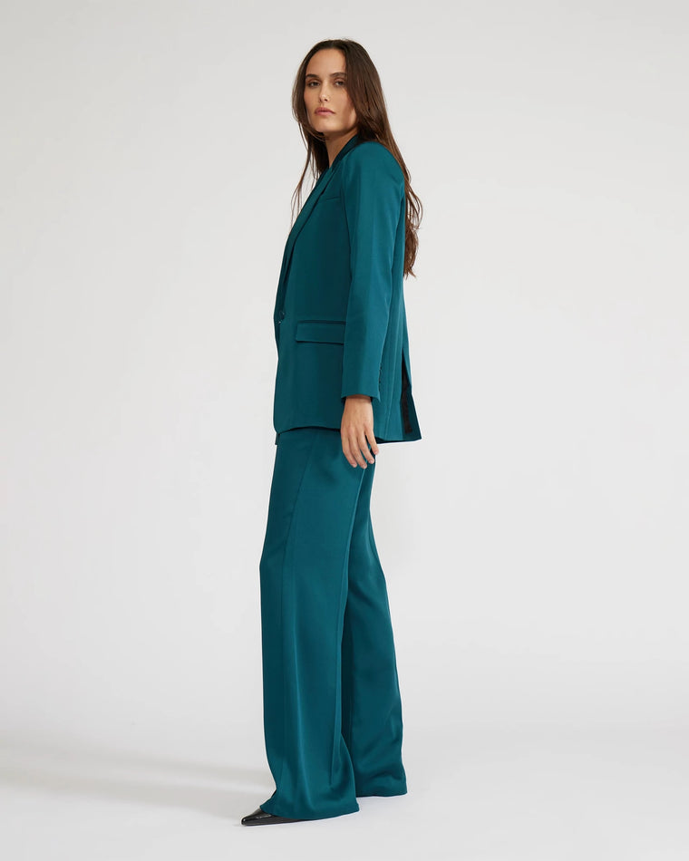 Teal $|& Lucy Paris Bailey Trouser Pant - Hanger Front