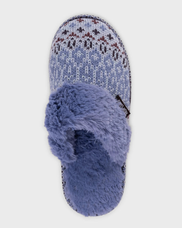 Moonstone $|& MUK LUKS Frida Scuff Slippers - VOF Detail