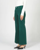 Rainforest $|& Dear John Fiona Wide Leg Corduroy Trouser - Hanger Front