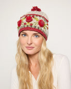 Light Natural $|& Lost Horizons Knitwear Aubrey Beanie - SOF Front