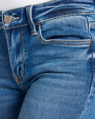 Wolf N Crane $|& Vervet Mid Rise Crop Skinny Jeans - SOF Full Front