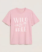 Tea Rose $|& SEAS Wild & Free Tides Graphic Tee - Hanger Detail