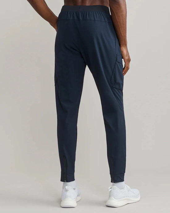 True Navy $|& Rhone Invictus Ripstop Pant - Hanger Side