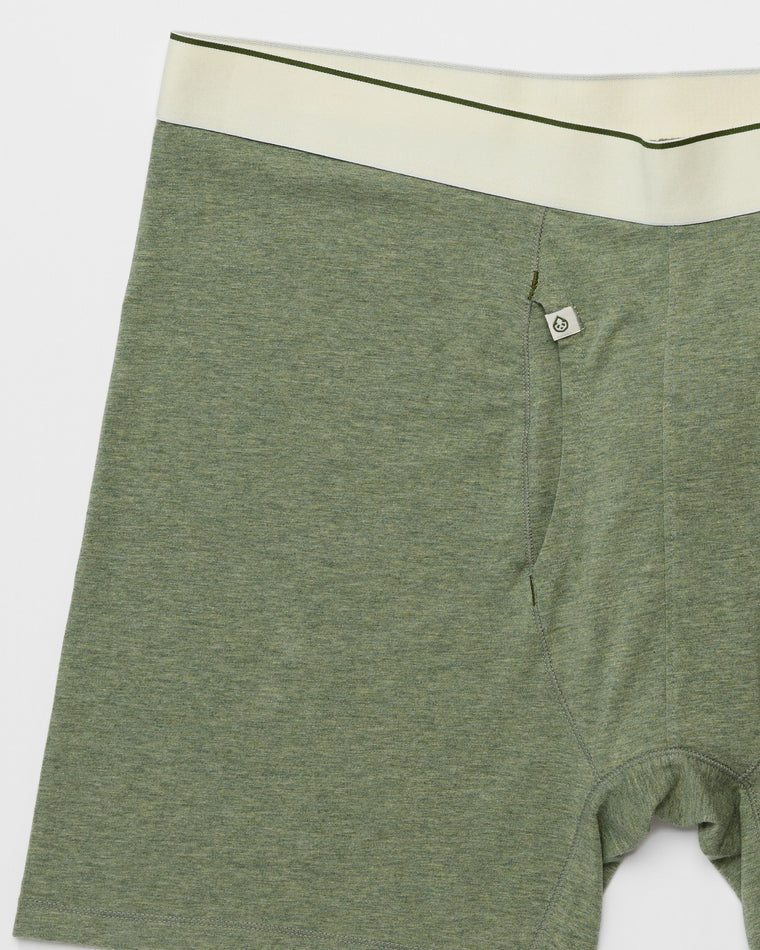 Kelp Heather $|& Tasc BamBare Boxer Brief