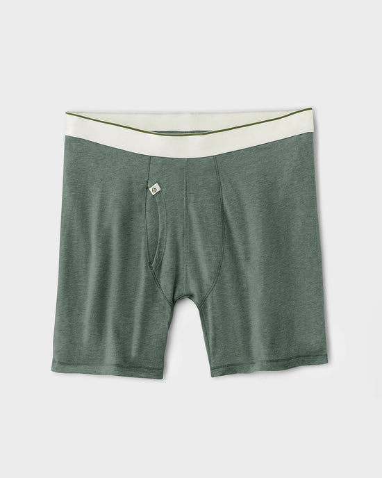 Kelp Heather $|& Tasc BamBare Boxer Brief - VOF Detail