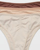Mico V Cut Waist Bikini 3 Pack