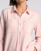 Soft Pink White $|& Thread & Supply Lewis Striped Shirt - Hanger Back
