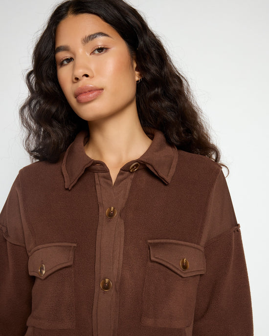 Fleece Longline Shacket