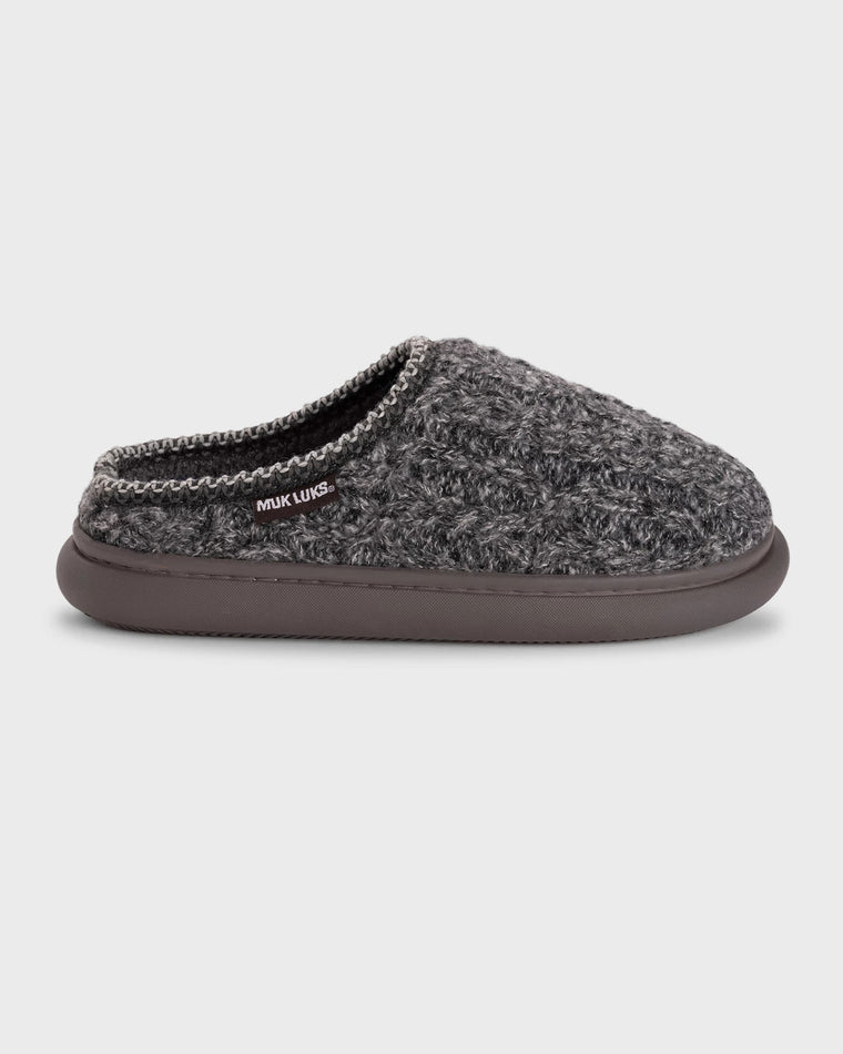 Grey $|& MUK LUKS Bindi Clog - Hanger Front