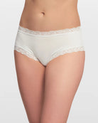 Chantilly/Champagne 2 Pack $|& Fleur't Iconic High Waist Boyshort - VOF Detail