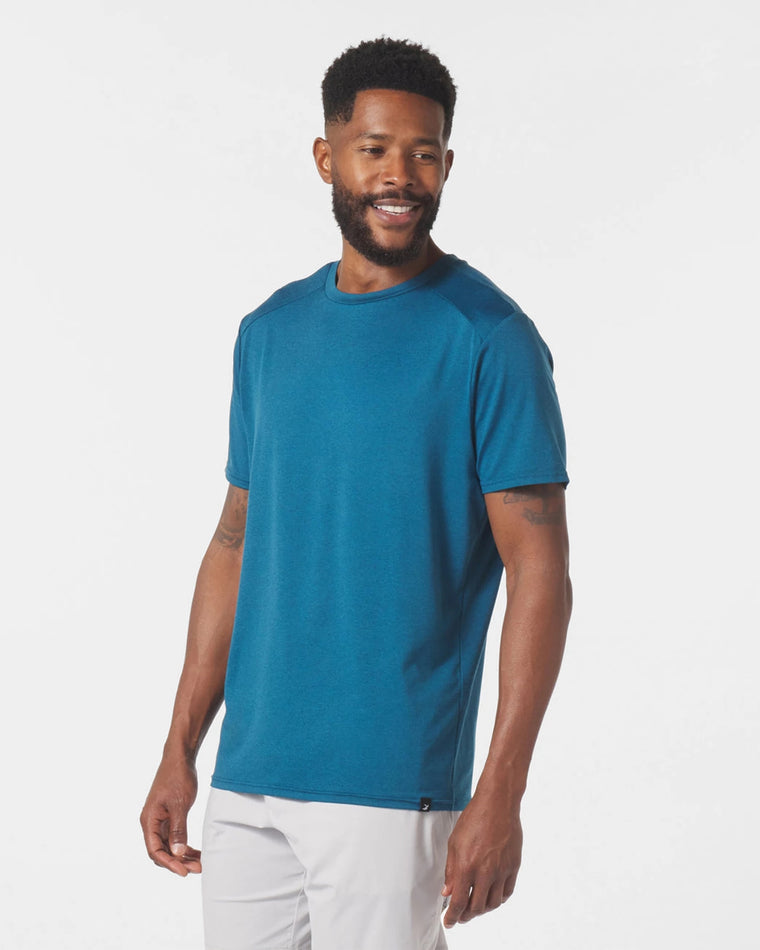 Moroccan Blue $|& Glyder Salton Tee - Hanger Front