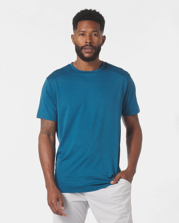 Moroccan Blue $|& Glyder Salton Tee - VOF Detail
