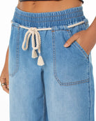Stranded Denim Wash $|& Roxy Paddle On Pant - Hanger Back