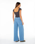 Stranded Denim Wash $|& Roxy Paddle On Pant - Hanger Side