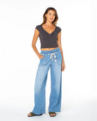 Stranded Denim Wash $|& Roxy Paddle On Pant - VOF Detail