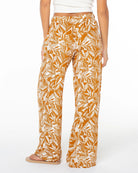 Cathay Spice Escapade Palms $|& Roxy Hana Linen-Blend Pant - Hanger Side