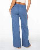 Blue Horizon $|& Roxy Lagoon Linen-Blend Pant - Hanger Side