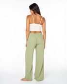 Sage $|& Roxy Lagoon Linen-Blend Pant - Hanger Side