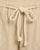 Pumice Stone $|& Roxy Paddle On Linen-Blend Pant - SOF Full Front