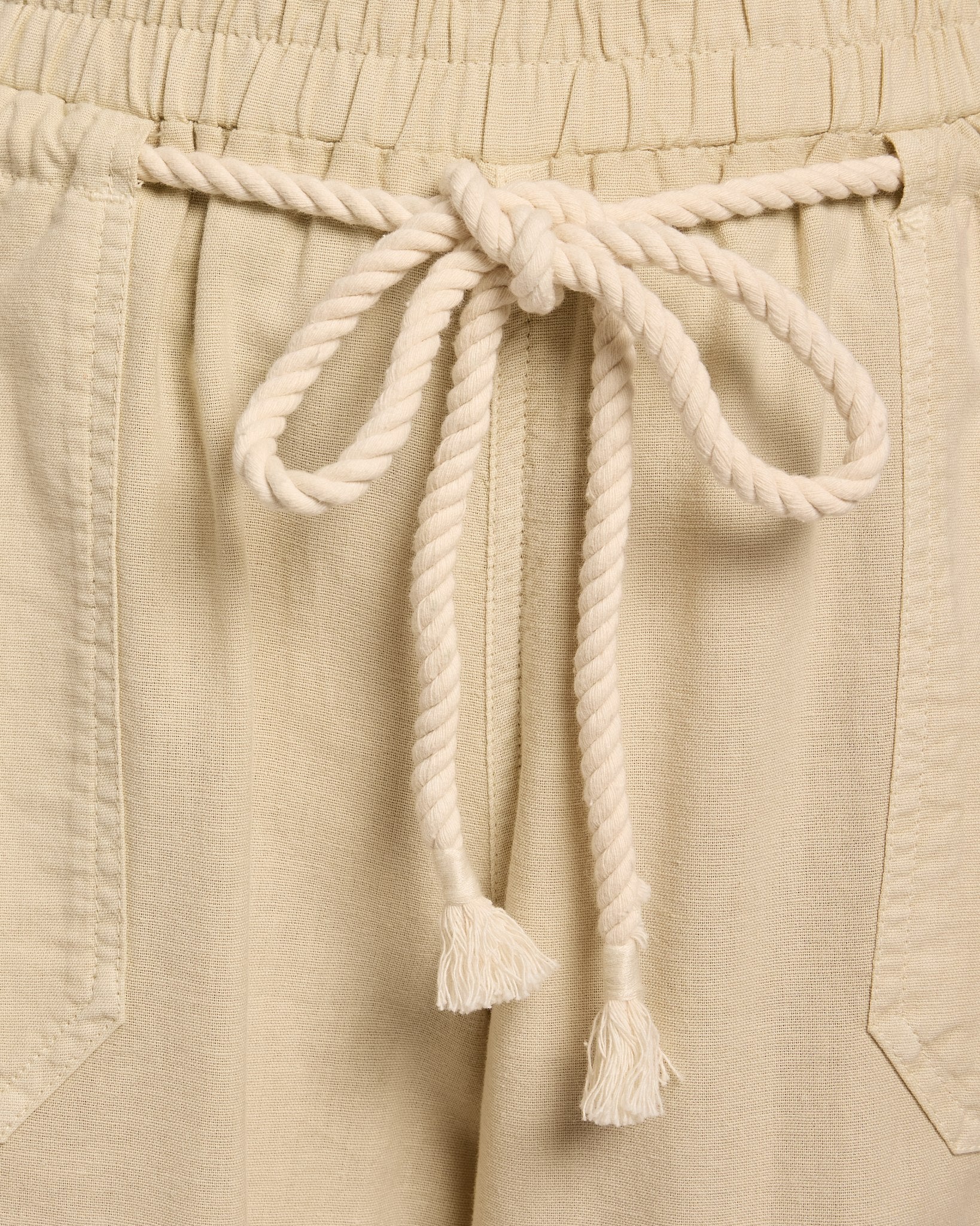 Pumice Stone $|& Roxy Paddle On Linen-Blend Pant - SOF Full Front